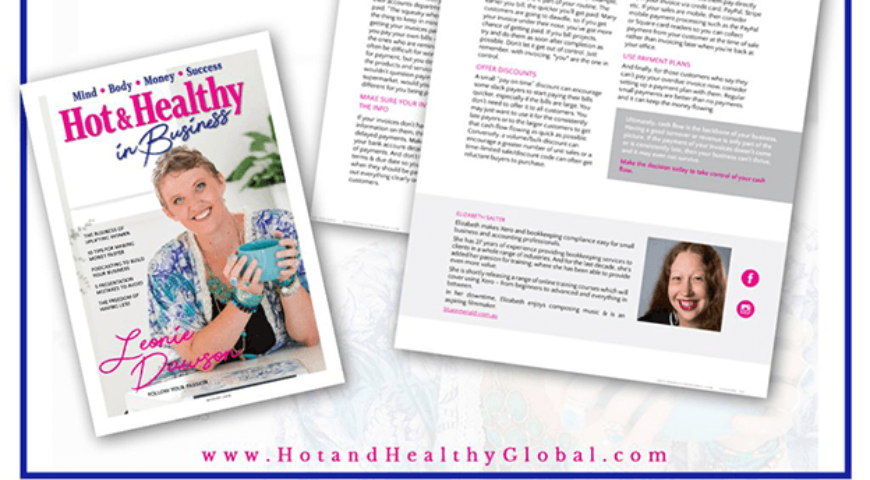 10 Tips for Making Money Faster – Hot and Healthy In Business Magazine Article