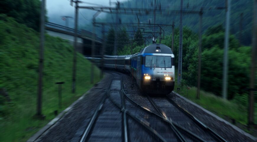 Yep, it was a train.